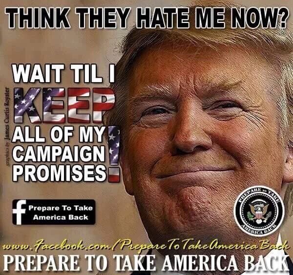 Trump’s promise